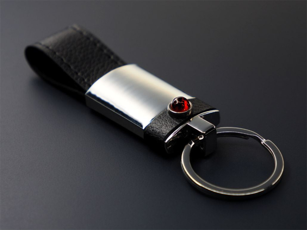 Logotrade promotional items photo of: Amber Keyring  1291095